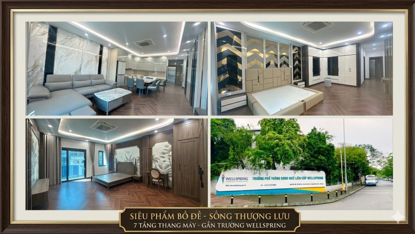 Bán nhà bồ đề 80m2- 7 tầng thang máy - gara ô tô- ở 7398519