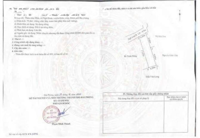 Đất nền hòa nhất, ngũ đoan, kiến thụy  chỉ 9xx triệu  cơ 7398686