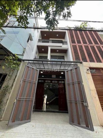 Bán nhà mới mặt tiền đường số 23 bình phú q6 - 4 tầng - chỉ 7400110