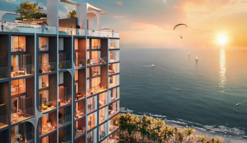 Tuyệt tác căn hộ du lịch ven biển đối diện biển, giá 5tỷ107 7402260