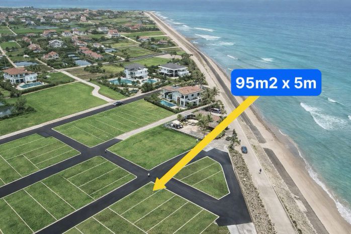 Lô đất mặt biển nam định sát khu kinh tế ninh cơ 95m²  giá 7405378