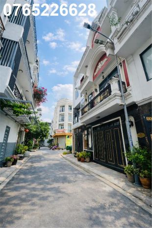 4 tầng gần tân kỳ tân quý hẻm xe hơi 8m 50m2 dưới 3 tỏi +++ 7405566