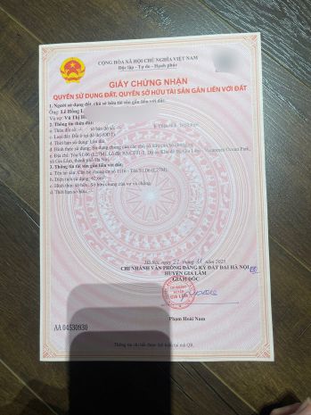 Bán căn hộ 2pn tòa s106 , dt 62.6m2 vinhomes ocean park gia 7406983