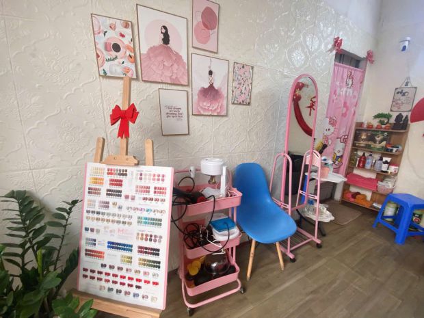 Sang nhượng gấp tiệm nail  giá tốt  hoài đức, hà nội 7410834