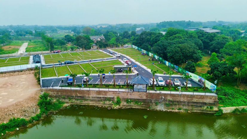 Đây rồi lô đất 2 tỷ , 100m full thổ , tại cnc hòa lạc ,đh 7413087