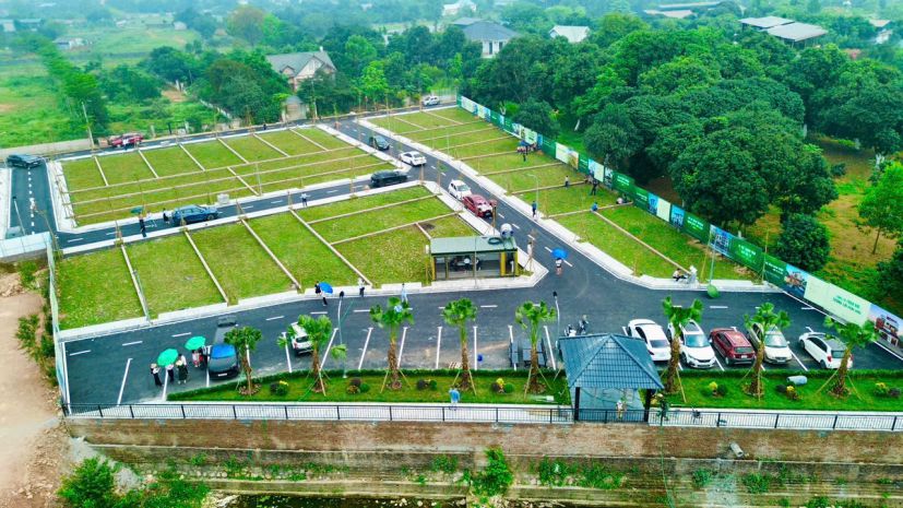 Đây rồi lô đất 2 tỷ , 100m full thổ , tại cnc hòa lạc ,đh 7413090