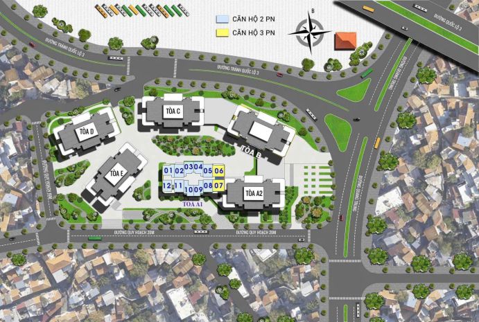 Bán nhanh căn hộ 2n2vs dt 72m2 tecco elite thái nguyên 7416277