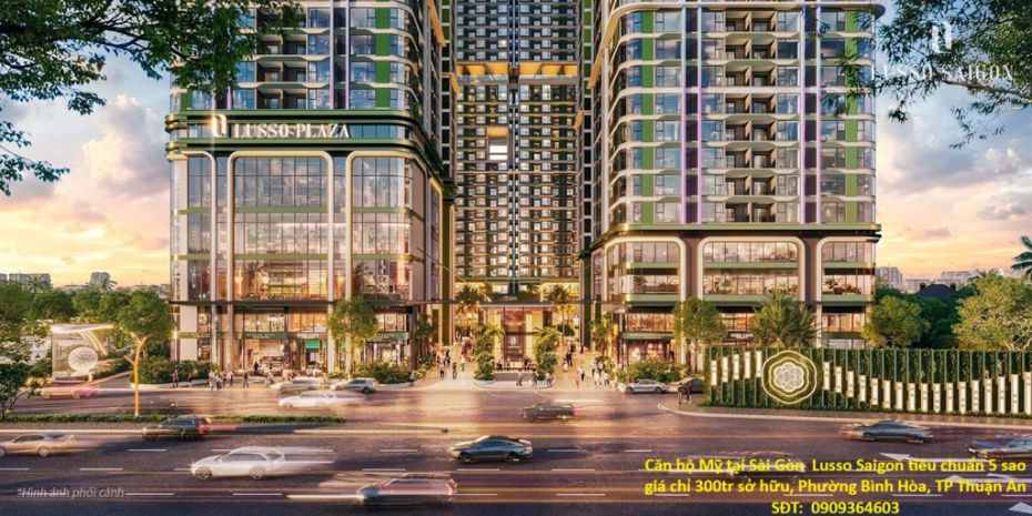 Căn hộ mỹ tại sài gòn  lusso saigon tiêu chuẩn 5 sao giá 7416541