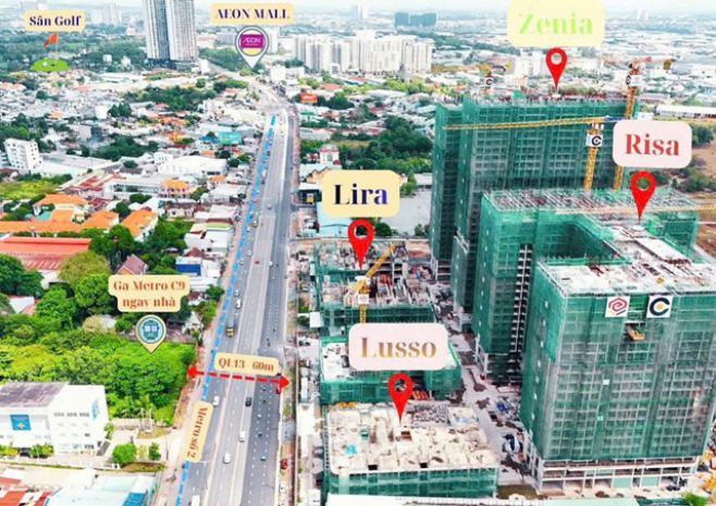 Căn hộ mỹ tại sài gòn  lusso saigon tiêu chuẩn 5 sao giá 7416542