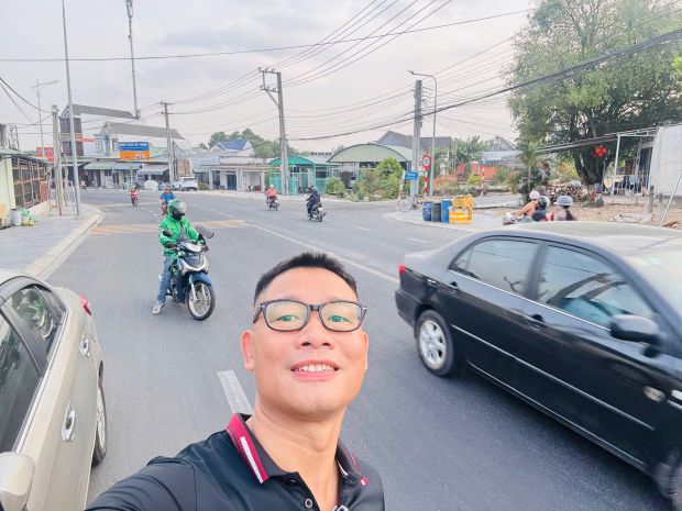 Bán nhà mặt tiền liên huyện, tân bình, dĩ an  ngang 7m 7418933