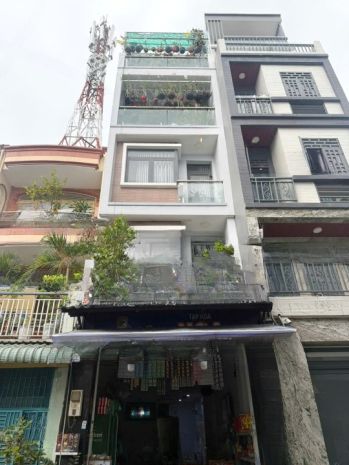 Nhà 5 tầng nở hậu đường nội bộ 8m dương bá trạc p. chánh 7421344