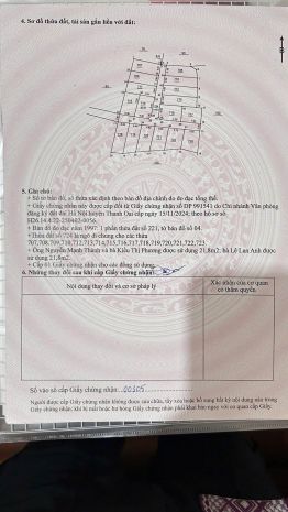 Bán lô đất thổ cư kim châu, kim thư, thanh oai, hà nội . 7421623