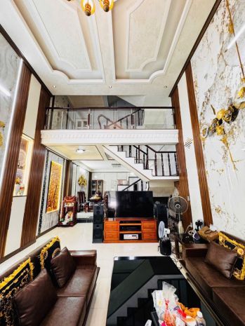 Bán nhà đẹp 100m² 3 tầng dĩ an,shr đường nhựa 2 ô tô,gần 7422738