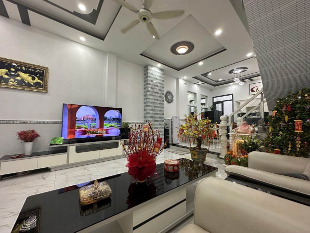 Bán nhà 5 tầng an dương vương ngang 5m bề thế tặng nội thất 7425681