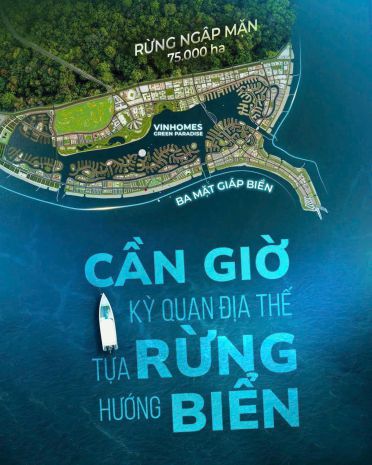 Vinhomes green paradise - cần giờ - nhà phố thương mại liền 7426068