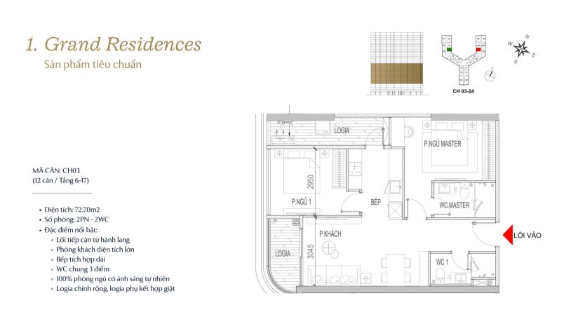 Bán căn hộ chung cư the magnolia- tầng trung- full nt- ưu 7427659