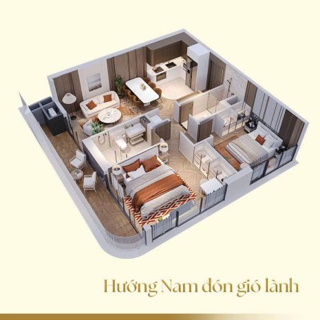 Căn hộ 75,1m2, 2pn, 2wc tại the legend city, võ văn kiệt, 7429641