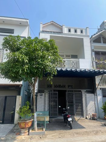 Chủ cần bán nhà 2 tầng đường 5.5m, 3 mặt thoáng đường mỹ an 7430285