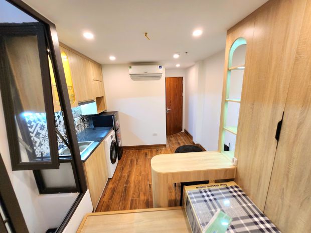 Cho thuê ccmn đẹp mới 100 tại 325 kim ngưu, hai bà trưng 7430334