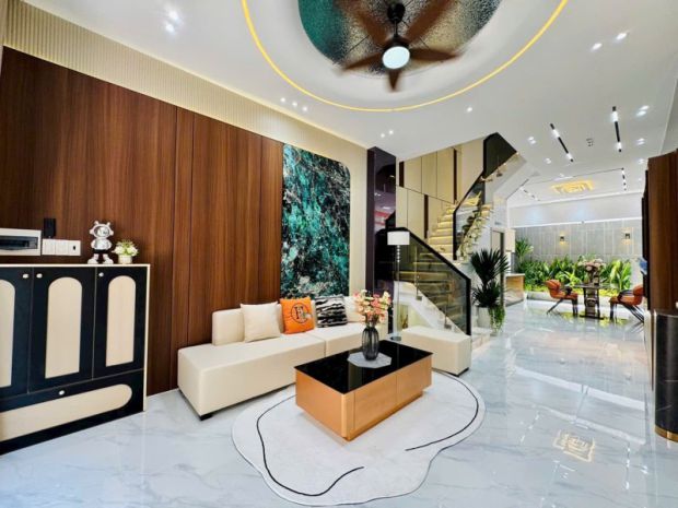 Nhà mới 4 tầng  hẻm trước nhà 5m  gần đh cn  full nội 7430486