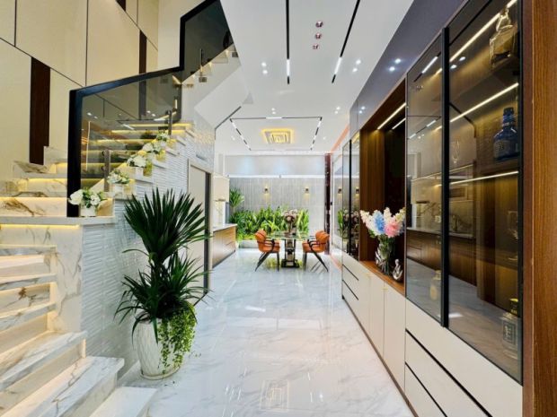 Nhà mới 4 tầng  hẻm trước nhà 5m  gần đh cn  full nội 7430487