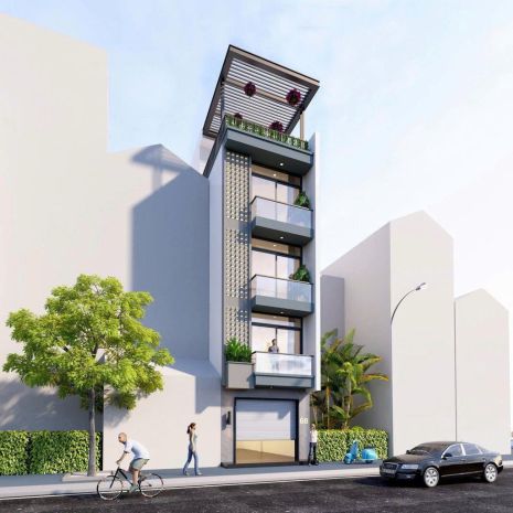 Nhà 5 tầng đẹp 43m  giá hiếm  tiện ích ngập tràn - 7431664