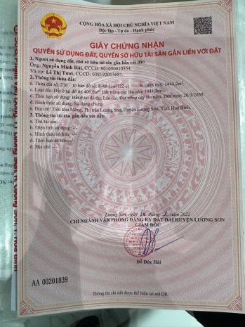 Sở hữu ngay lô đất 2 mặt tiền đẹp - giá tốt - vị trí đắc 7432202