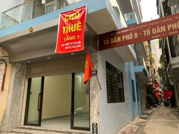 Cho thuê tầng 1  mặt bằng kinh doanh đẹp tại hà đông, hà 7435691