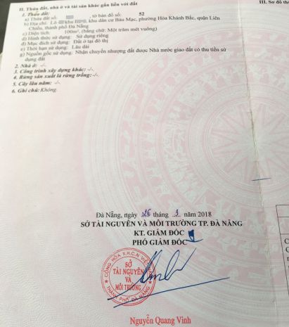 Bán 1 cặp đất đường 7,5m bàu mạc 21 - đấu lưng đường 7435737