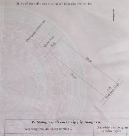 Bán 1 cặp đất đường 7,5m bàu mạc 21 - đấu lưng đường 7435738