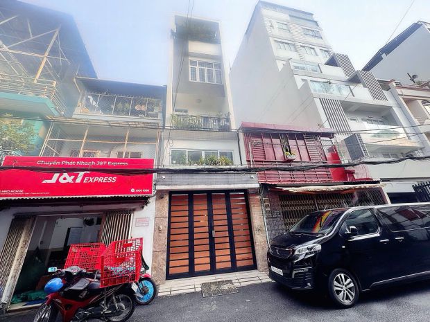 Bán nhà 2 mặt tiền kd hxh 8m đ.lê văn sỹ, quận 3 - ngang 7436395