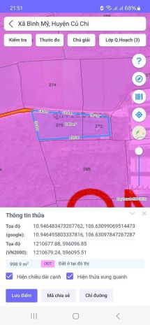 Hàng thơm củ chi  full thổ cư 1000m²  gần vành đai 3 7436519