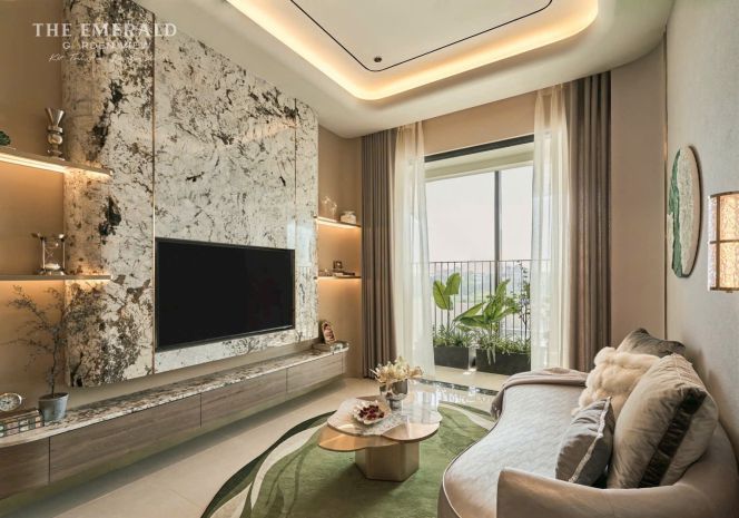 The emerald garden view hiếm căn hộ 2 phòng ngủ 1,x tỷ tại 7443669