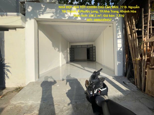 Nhà đẹpgiá tốtchính chủ cần bán  77 đ. nguyễn tất thành, 7447340