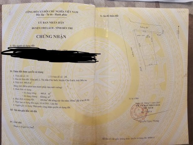 Đất đẹp - vị trí đắc địa - chính chủ bán nhanh lô góc 2 mặt 7455154