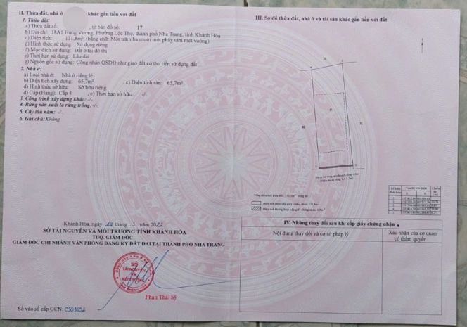 Bán đất tặng nhà c4 khu chợ đêm hùng vương - nha trang
dt: 7458814