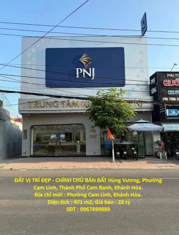 Đất vị trí đẹp - chính chủ bán đất hùng vương, phường cam 7464654