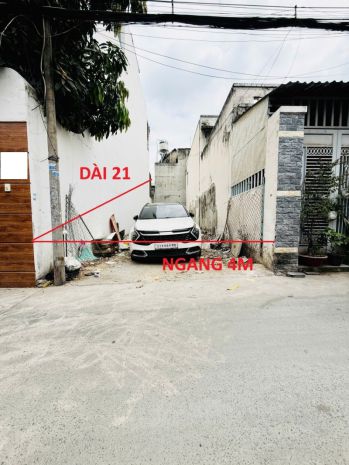 Lô đất đẹp vuông vức - hẻm ô tô thông lê thị riêng thới an 7464802