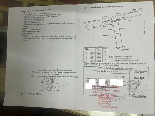Lô đất đẹp vuông vức - hẻm ô tô thông lê thị riêng thới an 7464806