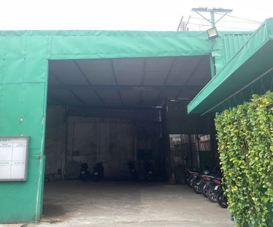 Cho thuê nhà xưởng mặt tiền đường dt743c  kp chiêu liêu 7465043