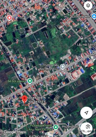 Bán lô đất nhỏ xinh tại minh đức, đồ sơn - giá đầu tư cực 7466006