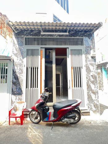 Nhà góc mới 4 tầng ngay chợ rạch ông hẻm 198 đường dương bá 7466336