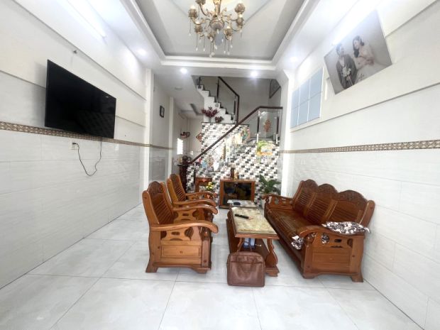 Nhà hiệp bình chánh 52m²  hẻm xe hơi 5m  khu phân lô dân 7468470