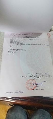 Bán lô đất tại tổ 4 hòa nghĩa - dương kinh - đầy đủ tiện ích 7468533