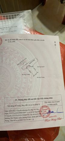 Bán lô đất tại tổ 4 hòa nghĩa - dương kinh - đầy đủ tiện ích 7468534