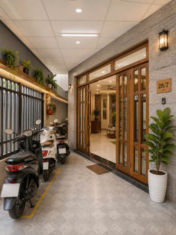 Giá 3 tỷ hơn- nhà 3 tầng lô góc 5x10-  huỳnh tấn phát hxh 7469112