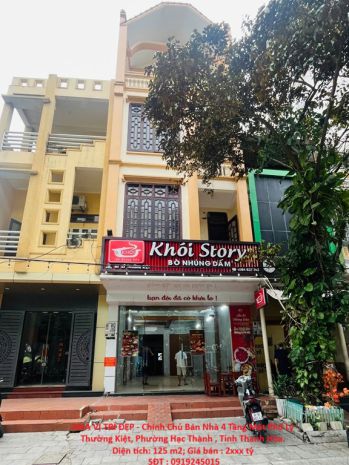 Nhà vị trí đẹp - chính chủ bán nhà 4 tầng mặt phố lý thường 7472048