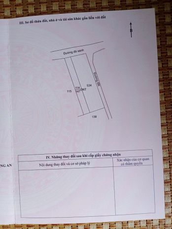 Đất thổ cư chính chủ  giá chỉ 1 tỷ 300 7472214