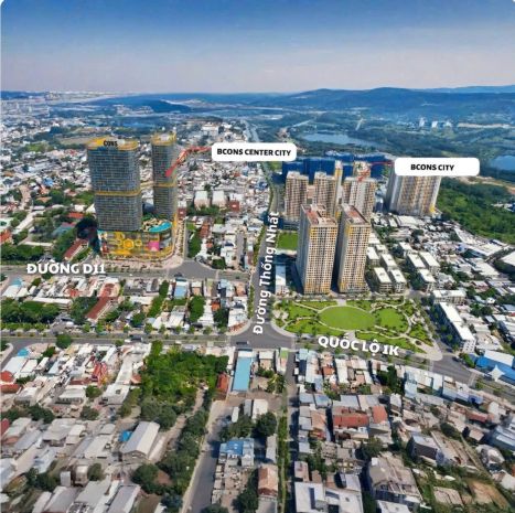 Bcons center city  tâm điểm sống, làm việc  đầu tư tại 7472580