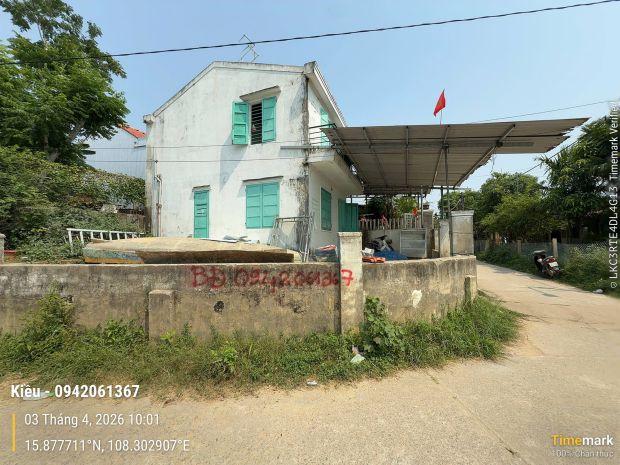Bán đất 2mt kiệt duy tân, khối nam diêu, thanh hà, hội an 7473206